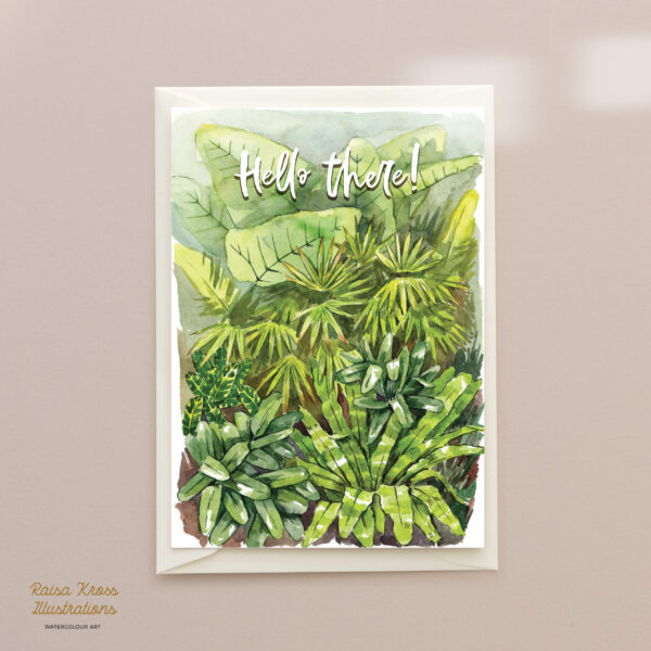 Illustrated greeting cards