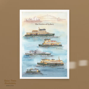 Sydney Ferry Poster
