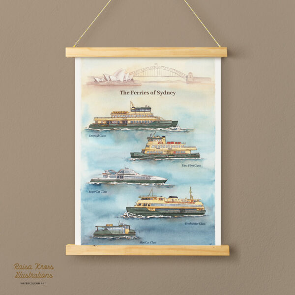 Sydney Ferry Poster
